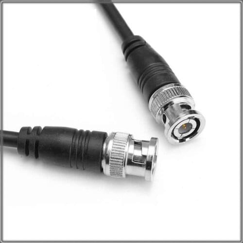 0.5M RG59 Coaxial Extend BNC Cable BNC Male to BNC Male For CCTV Camera 1.6FT BNC Male to Male Leads RG59 jumper video