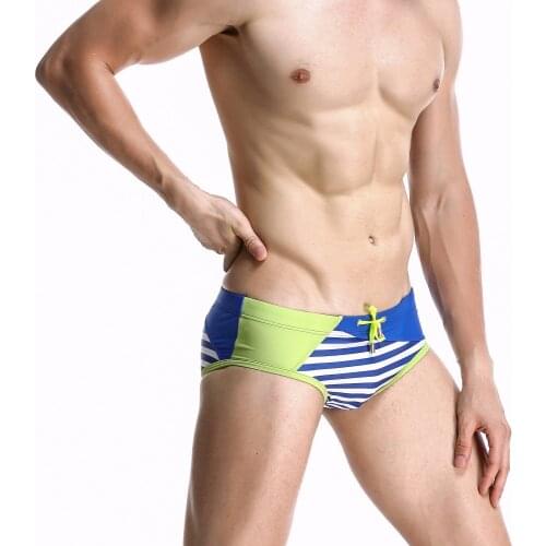 2017 new Mens swimwear low rise sexy pouch man swimming briefs board shorts Swimsuit man triangular surf swim trunks