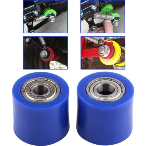 Drive Chain Roller Pulley Wheel Slider Tensioner Wheel Guide For Street Bike Enduro Motorcycle Motocross ATV CRF CR XR 8mm 10mm