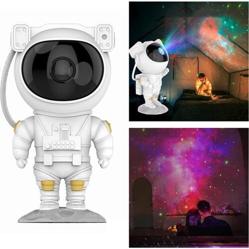 Starry Sky projector Astronaut Night Light Astronaut Projection Lamp Gypsophila Laser Projection Lamp For Home Decor Kids Gift