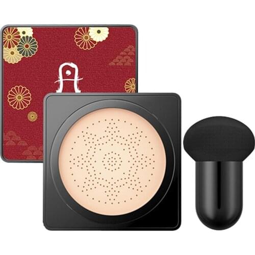 Wholesale Mushroom Head Air Cushion CC Cream Natural Moisturizing Foundation Concealer Whitening Makeup BB Cream Cosmetics