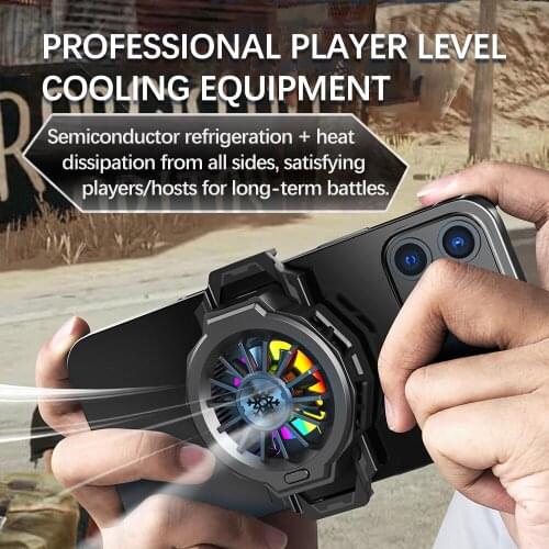 Universal Mobile Phone USB Game Cooler System Cooling Fan Gamepad Holder Stand Radiator