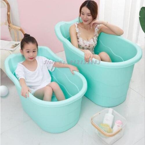 Childrens Bath Bucket Baby Bath Bucket Newborn Baby Swimming Bucket Childrens Bath Bucket Household Large Folding Bathtub