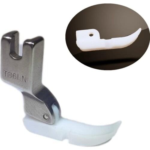 1Pcs Industrial Sewing Lockstitch Machine Presser Foot T36LN Single Side Zipper Foot Fit For Brother Juki Sewing Machine