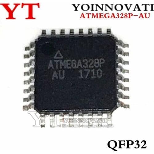 10pcs/lot ATMEGA328P-AU TQFP-32 MEGA328P MCU 8BIT 32KB FLASH 32TQFP IC
