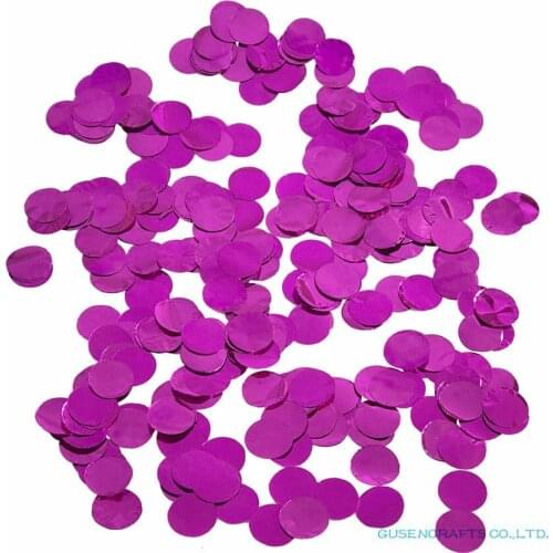 1000pcs 1inch flash round Paper Confetti Balloon kit Wedding Party Table Decoration birthday party Decorative Supplies