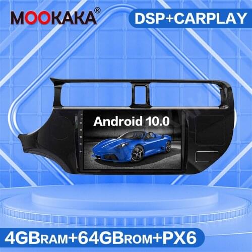 4G SIM LTE Android 10.0 4GB+64GB PX6 Car GPS Navigation Radio For Kia K3 Rio 2011 - 2014 Auto Stereo Multimedia Player Head Unit