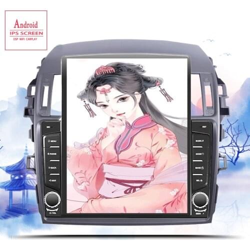 6+128G Android 10.0 4G Car Radio Multimedia Video Player Navigation GPS 2 din For Toyota Corolla 10 E140 E150 2006 - 2013 DVD