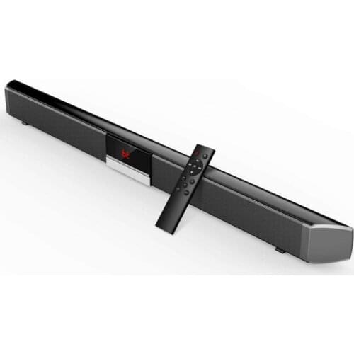 Home Theater Wreless Bluetooth 5.0 Speakers 40W Soundbar TV with Remote Control Aux-In Coaxial Optical Subwoofer Speakers