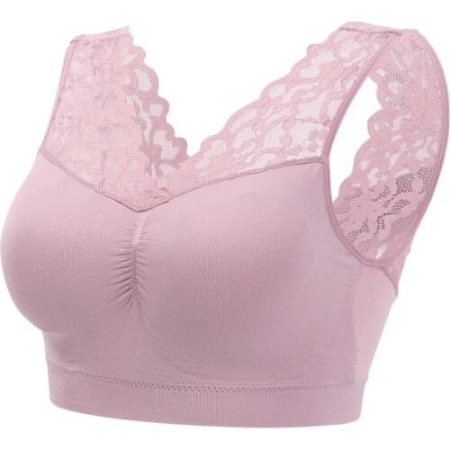 Humpback Corrected Seamless Latex Underwear Two-in-One Gathering Adjustable Front Buckle Underwireless Bra Women Bras