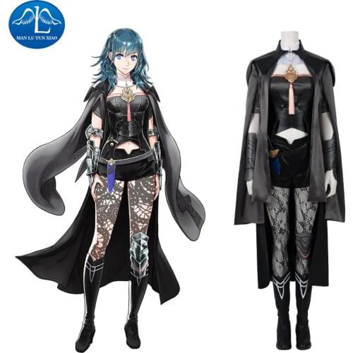Manluyunxiao Beres Byleth Cosplay Halloween Costume For Women Adult Fire Game Emblem ThreeHouses Fantasy Anime Outfit Plus Size