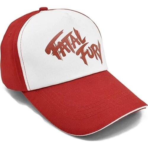 Terry Bogard Cap The King of Fighters Trucker Cap Cosplay Cotton Cap Hat Caps for Men