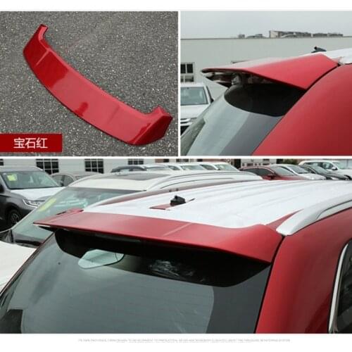 Original car paint ABS free punching fixed wing tail Car accessories for Mitsubishi Outlander 2016 2017 2018 Car styling
