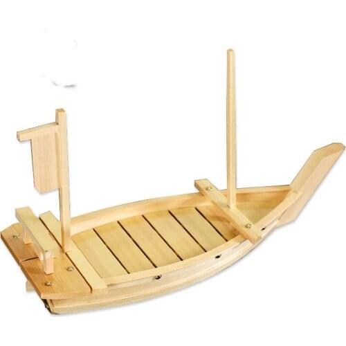 Sushi Boat Featuring Sashimi Wooden Boat Extra Large Japan Style and Korea Cuisine Buffet Woodware Boat Sushi Wooden Dragon Boat