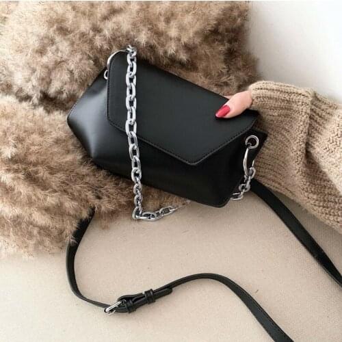 Women Bags Designer 2021 Chain Crossbody Shoulder Bag Ladies Leather Clutches Small Handbag Female Hobo Small Clutch