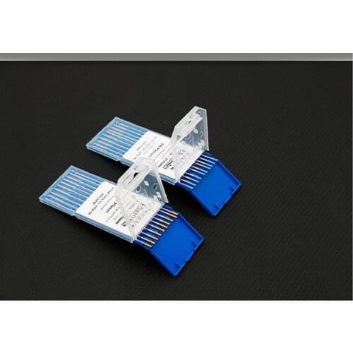 Gold yellow head WL15 High quality tungsten electrode WP20 for welding in different size 10pcs/package