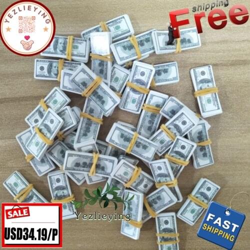 1/6 scale action figures Scene Accessories US Dollar Model 50 bundles/Set Paper Fit 12 Inch Doll Toys Use Double-sided printing