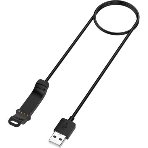 4-pin 1m USB Charger Cable for POLAR Unite Smartwatch Charging Cord Line USB Power Charger Cables Emergency Protection