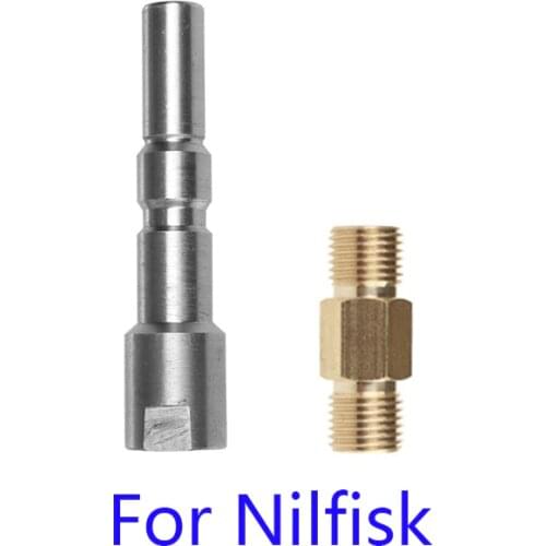 Adapter for Foam Generator Nozzle Gun High Pressure Soap Foamer for Nilfisk High Pressure Car Washer G1/4