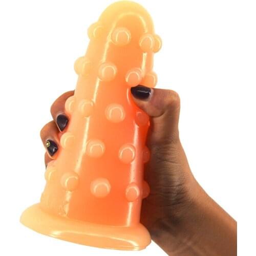 2021 Newest Huge Anal Toy Butt Plug Male Prostate Massage Anal Dildos Sex Toys For Men Gay Women G-spot Stimulate Anal Bead FAAK