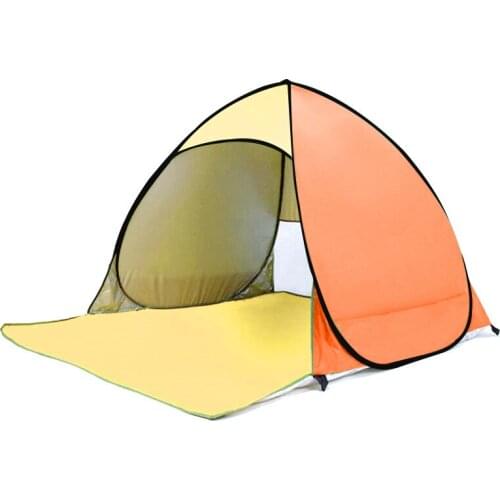 Quick Automatic Opening Beach tent 2 seconds automatic opening beach shade tent ultralight tent backpacking gear 1 person tent