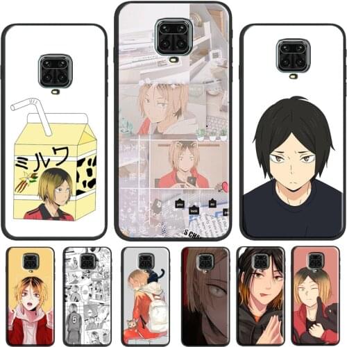 Kenma Kozume Haikyuu Case For Xiaomi Redmi Note 8 9 Pro Note 9S 8T 9 9C 9A 9T Cover For Redmi Note 10 Pro Shell