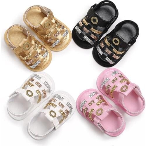 Summer 0-1 years old female baby new silicone non-slip baby toddler shoes