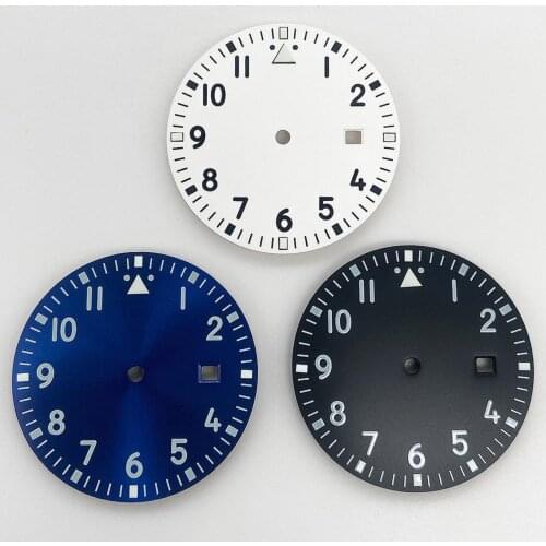 Copper Watch Dial Replacement Calendar Display Suitable for Miyota 2836