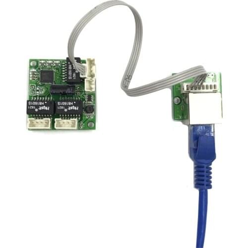 Mini PBCswitch module PBC OEM module mini size 3/4Ports Network Switches Pcb Board mini ethernet switch module 10/100Mbps