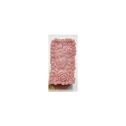 New Flower Faerie Craft Art Silicone Soap mold Craft Molds DIY Handmade soap molds