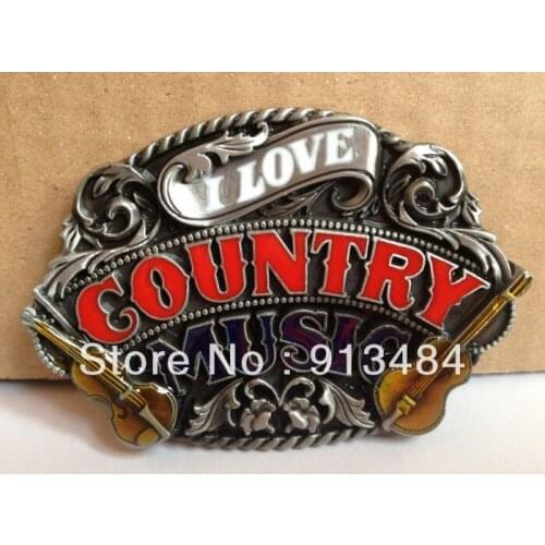 New music belt buckle JF-B142Wholesale brand new belt buckle 1 lot MOQ free shipping