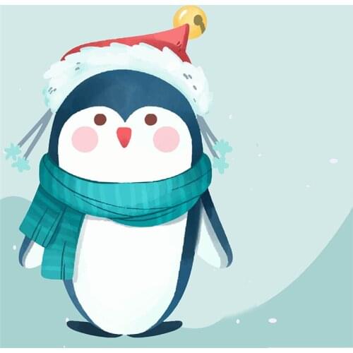 10.5*9.3CM Cutting Dies Jigsaw Penguin Metal Crafts Paper Die-Cutting /DIY Embossing Easter New Year