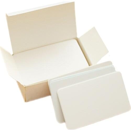 Sale! White Blank Card Price Tag Gift label card Note card Memo card Name Card 90pcs/box