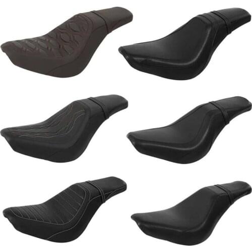 Rider Driver Passenger Seat Fit For Harley Heritage Softail Classic Deluxe 18-20