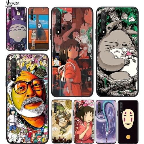 Cute Popular Anime For Huawei Honor 10 20 30 10i 20i 30i 10X V20 V30 20S 30S 30i X10 Pro Plus Black Silicone Phone Case