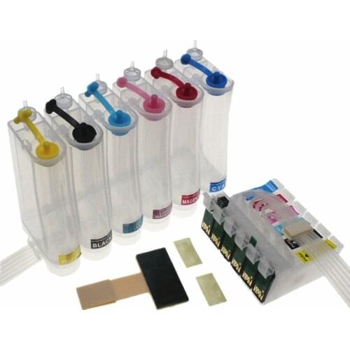 BLOOM T0491 -T0496 49 Continuous Ink Supply System CISS For Epson Stylus Photo R210 R230 R310 R350 RX510 RX630 RX650 printer