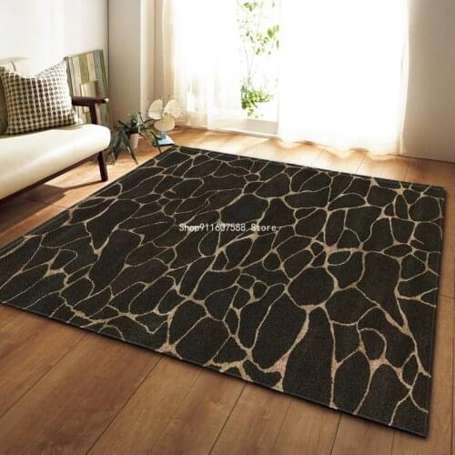 Nordic Modern Marble 3D Printed Carpets for Living Room Bedroom Area Rugs Entrance Doormat Kitchen Bathroom Anti-slip Floor Rug
