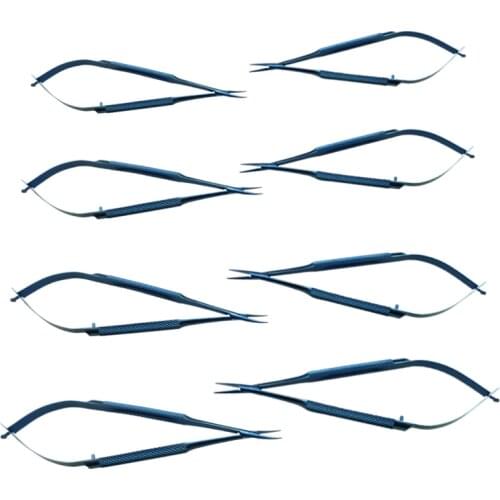 Titanium Dental Castroviejo Needle Holders Straight Tool 12cm/14cm/16cm/18cm Ophthalmic Instruments