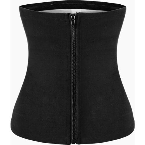 Sauna Waist Trainer Corset Sweat Belt Women Weight Loss Trimmer Workout Fitness Women Shapewear Underbust Waist Training Cincher