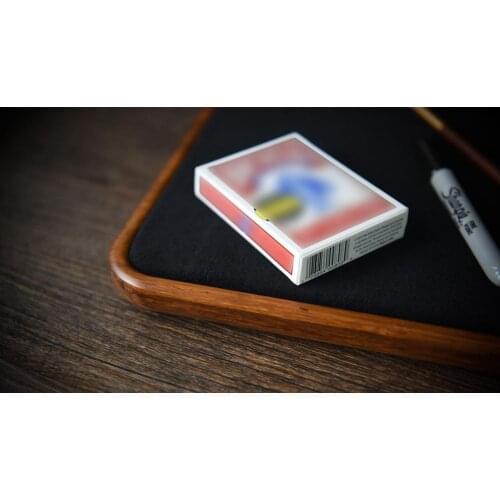 Magic Solid Wood Pad Card deck Mat Magic Tricks Stage Magia Magicians Mentalism Illusions Gimmick Props Handmade Deluxe Magie