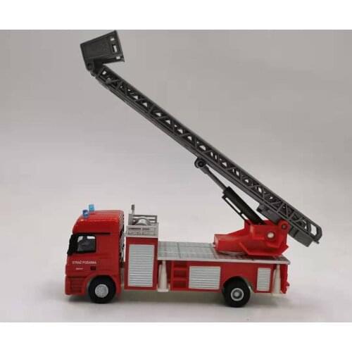 1/64 scale classic scaling ladder rescue stair Fire truck vehicles diecast miniature model car collection collective gifts show