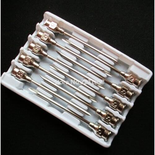 10PCS/LOT Size 18 Stainless Steel Hollow Needles Desoldering Tool For Electronic Components 10PCS/LOT