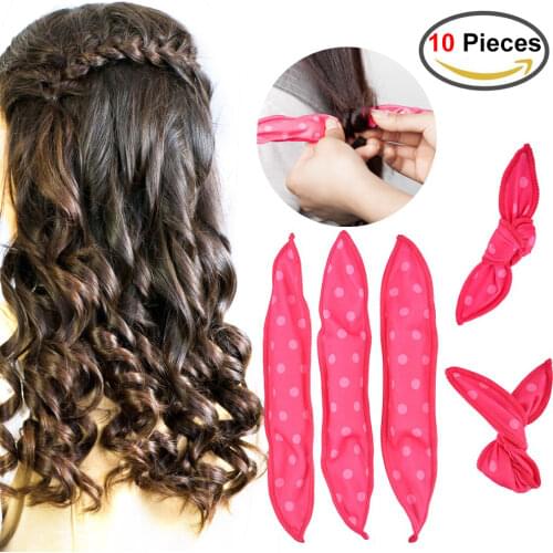 20Pcs Magic Hair Curlers Soft DIY Hair Care Styling Tools Flexible Sponge Sleep Foam Pillow Hair Rollers