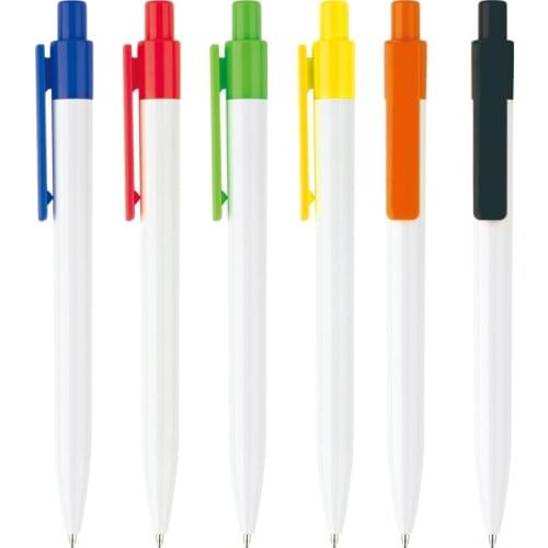 500 pcs/lot Plastic promotional items pens for writing custom logo engraving ball pen stylo