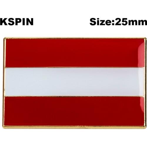 Austria Badge Symbol Pin Metal Badges Decorative Brooch Pins for Clothes Brooch Jewelry XY0592-2