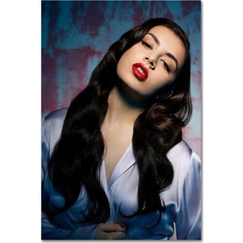 Charli XCX Music Singer Star New Hot 3 Silk Fabric Wall Poster Art Decor Sticker Bright
