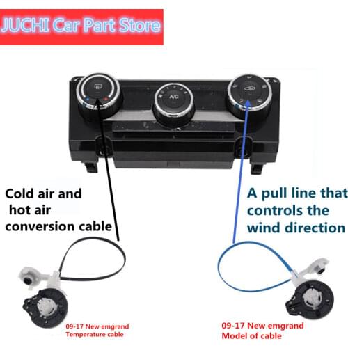 For Geely Emgrand Ec715718 New Vision Global Eagle GX7 Air Conditioning Mode Wind Direction Pull Wire Cold and Warm Switch