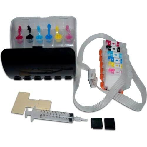 Europe T378XL T3791-T3796 Ciss System for Epson XP-8500 XP-8505 XP-8600 XP-8605 Printers With ARC Chip