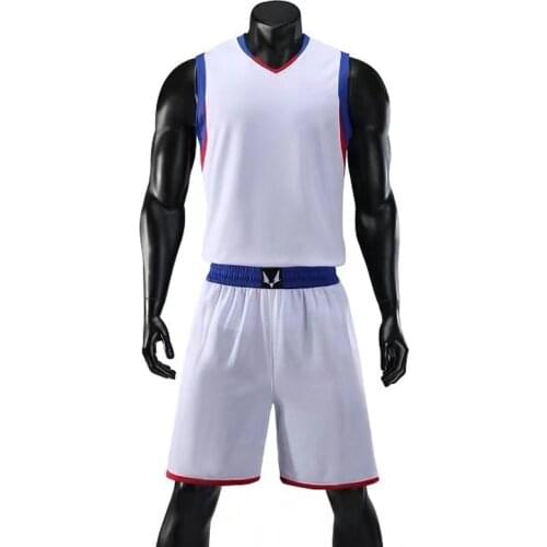 College Throwback Basketball Jersey Shirt and Shorts Form of Basketball Dream Team Basketball Uniforms Training Jerseys Suits