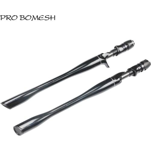 Pro Bomesh 1 Set Taper ABS Plastic Tube Grip Butt Section Spin Cast Rod Building Component Handle Repair DIY Blank Accessory